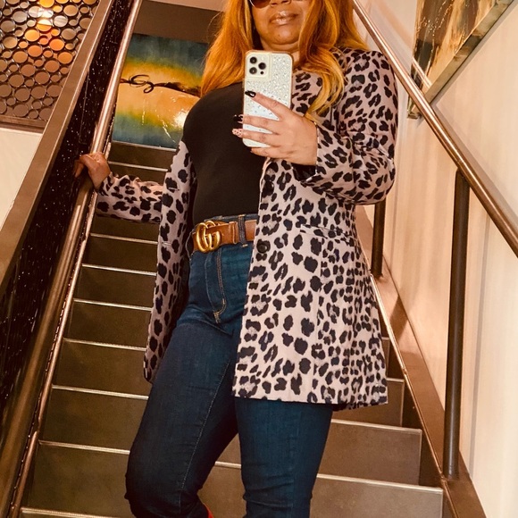 Women’s NWT Leopard Blazer - Small - XLarge - Picture 2 of 2